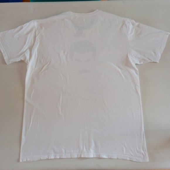 Freddie Mercury Queen signature  white T-shirt - Picture 3 of 7